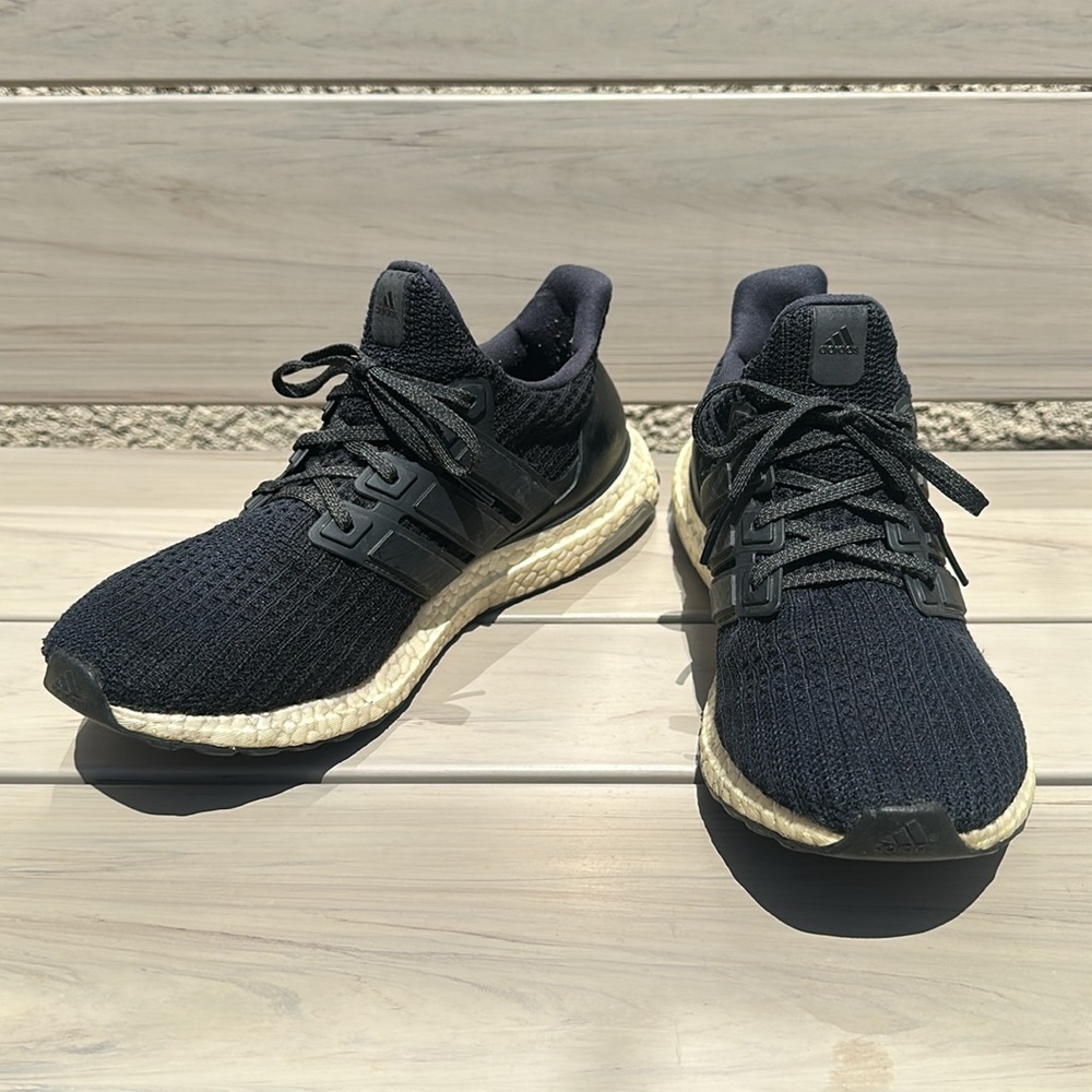 Adidas Men's Ultra Boost Continental Shoes in Black PYA 046001 Size 9.5 - Picture 5 of 10